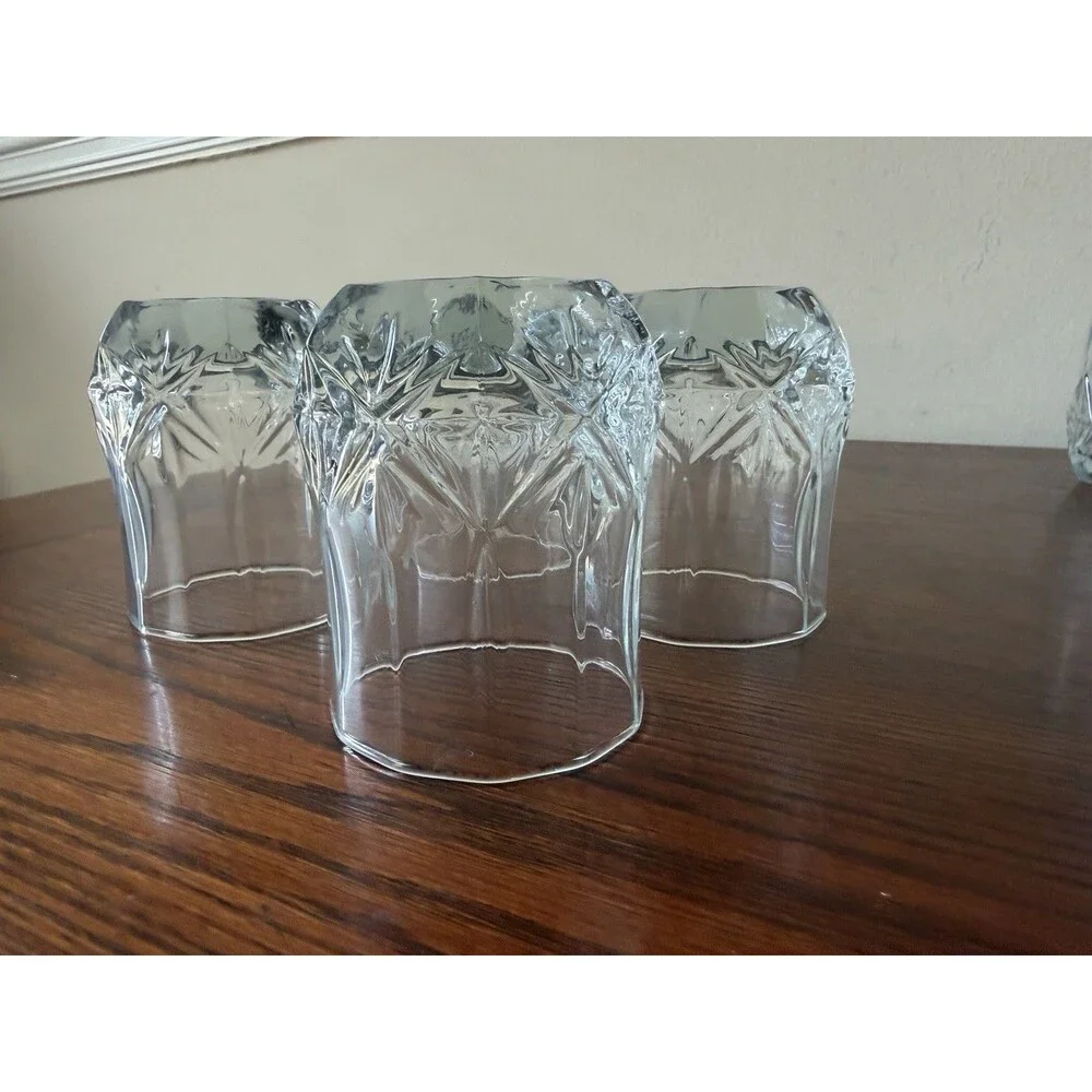 Cristal D’arques Ashley Set Of 4 Old Fashion Whiskey Glasses /Rocks